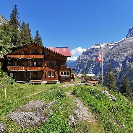 Hotel Berggasthaus Tschingelhorn Stechelberg Esterno foto