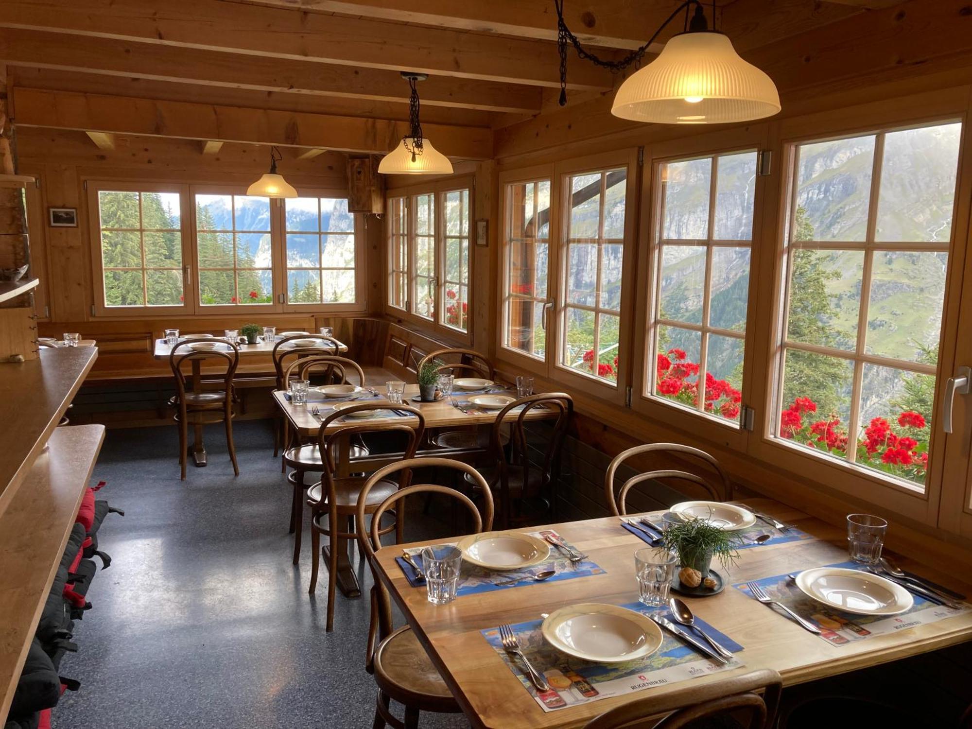 Hotel Berggasthaus Tschingelhorn Stechelberg Esterno foto