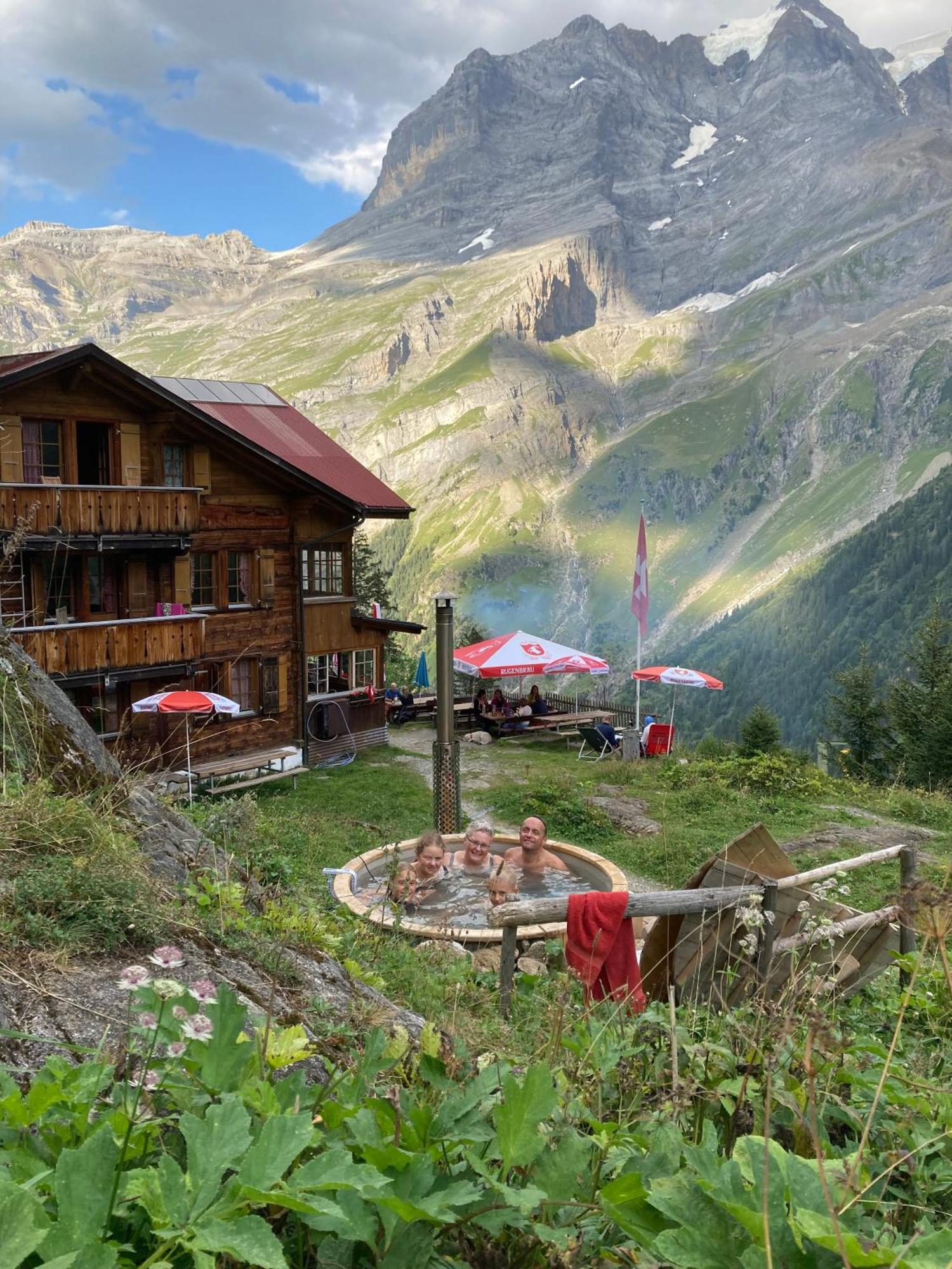 Hotel Berggasthaus Tschingelhorn Stechelberg Esterno foto