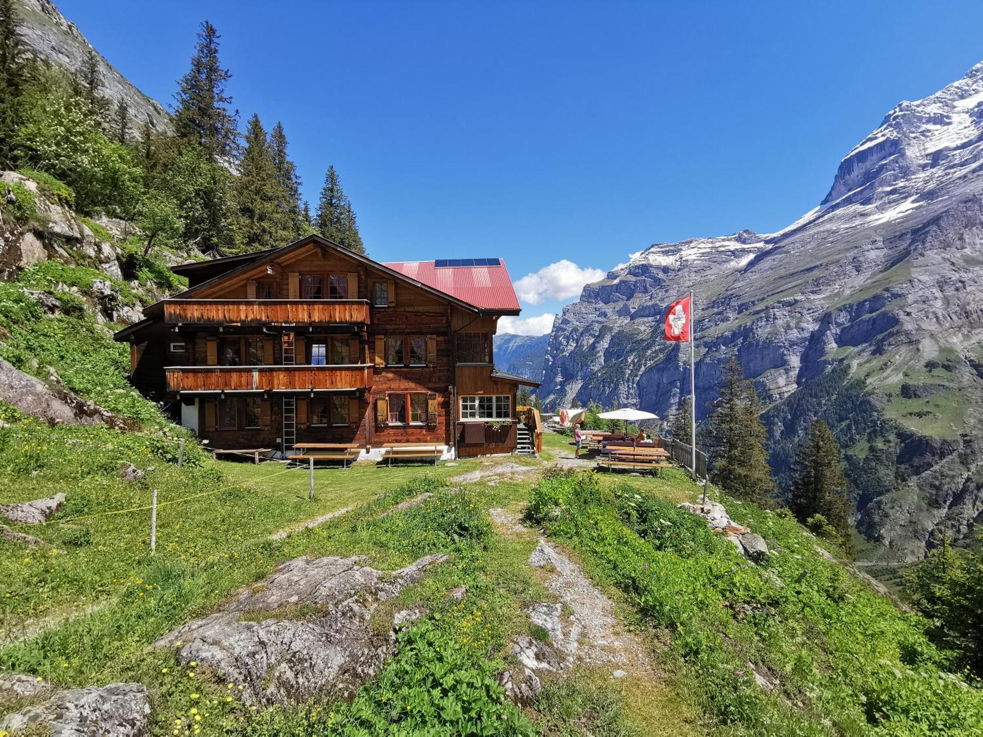 Hotel Berggasthaus Tschingelhorn Stechelberg Esterno foto